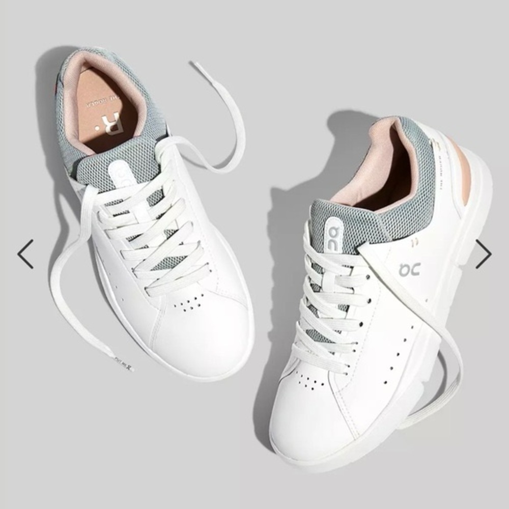 On Women's The Rodger Adventure Sneakers White/Roseship (Size 8.5)